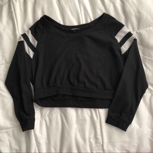 Ambiance Long Sleeve Crop Top